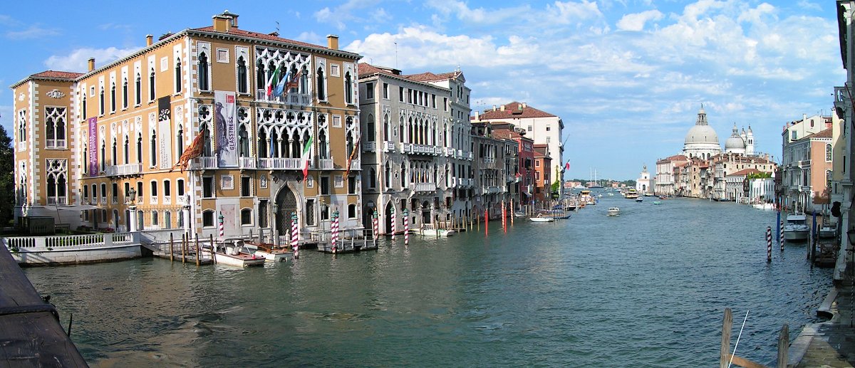 Ponte dell’Accademia – view of Canal Grande, Venice, Italy